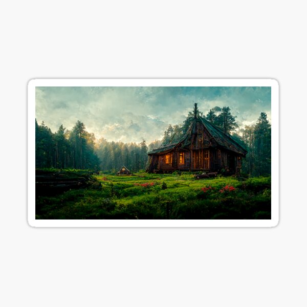 Jacks' Cabin | The Ballad of Never After Sticker