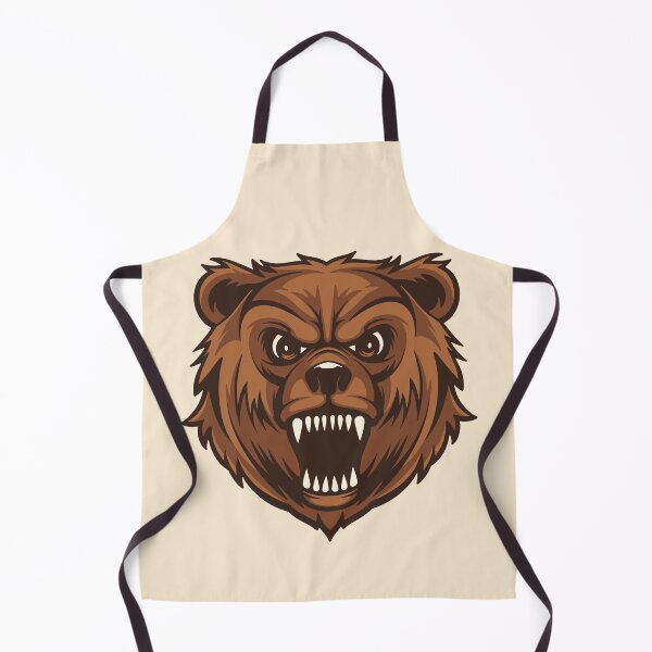 Item preview, BROWN BEAR HEAD designed and sold by Goba Bali Studio.