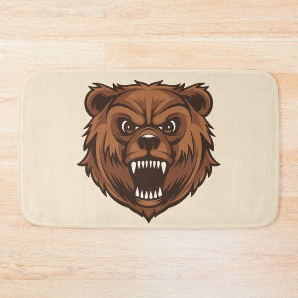 Item preview, BROWN BEAR HEAD designed and sold by Goba Bali Studio.