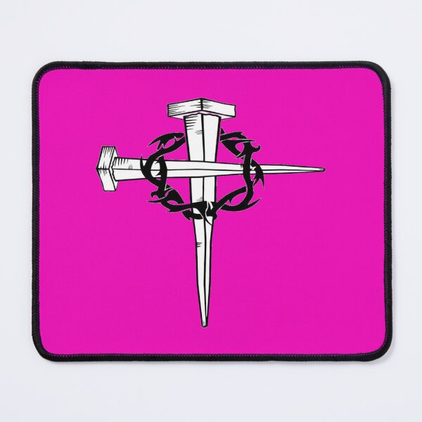 Item preview, Crown of Thorns And Nails Jesus Christ Religion .4. Pink designed and sold by Rowena Jones.