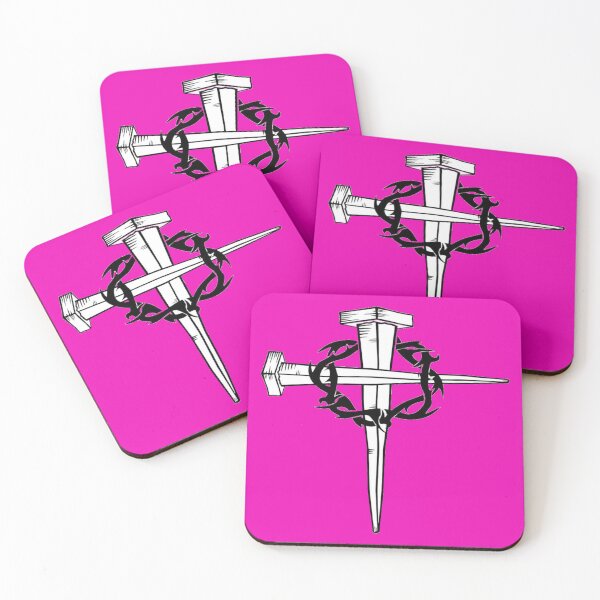 Item preview,  Crown of Thorns And Nails Jesus Christ Religion   .4. Pink designed and sold by Rowena Jones.