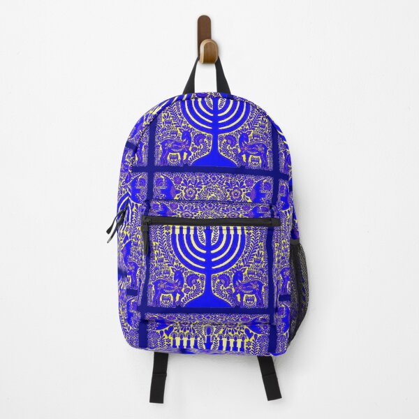 Item preview, DUTCH DELFT: Vintage Menorah and Animal Art Print designed and sold by posterbobs.