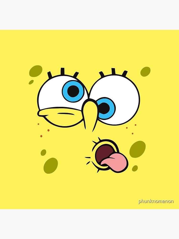 Spongebob meme face Art Print for Sale by L1sercool