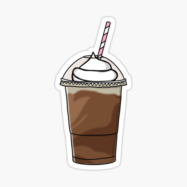 Vsco Starbucks iced drinks sticker pack  Sticker for Sale by