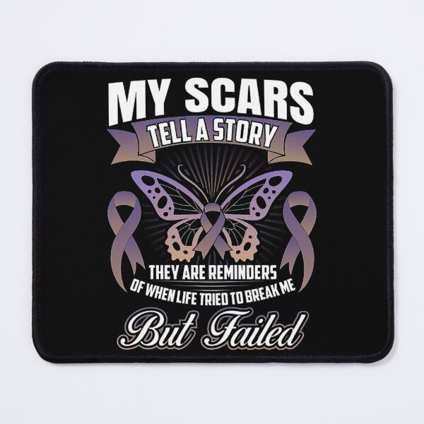 Item preview, Bladder Cancer Awareness My Scars Tell a Story designed and sold by JamesGilmore40.