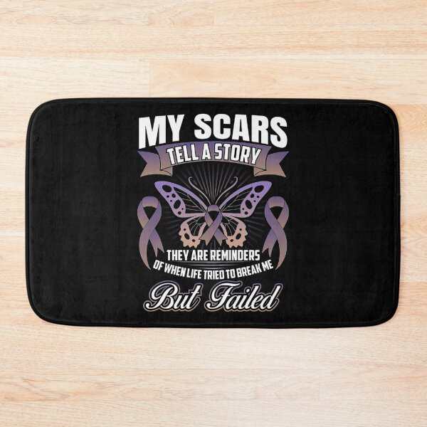 Item preview, Bladder Cancer Awareness My Scars Tell a Story designed and sold by JamesGilmore40.