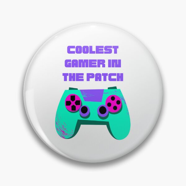 Item preview, coolest gamer in the patch designed and sold by noha alzohbi.