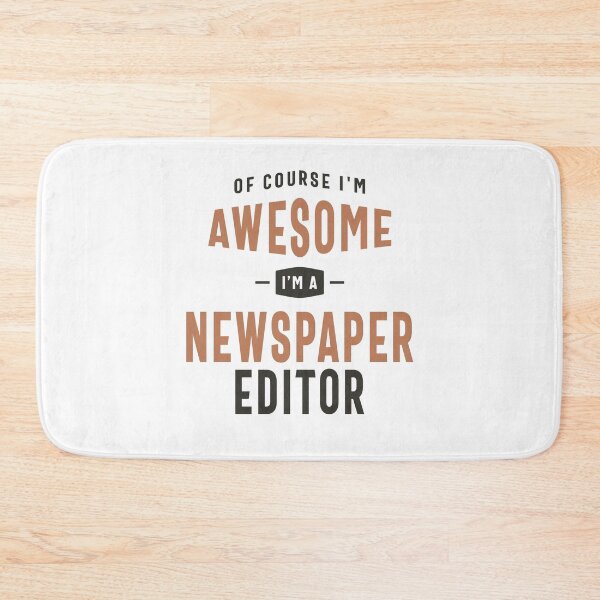 Item preview, I'm Awesome I'm a Newspaper Editor Funny Job designed and sold by cidolopez.