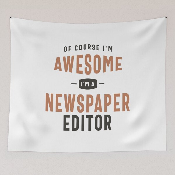 Item preview, I'm Awesome I'm a Newspaper Editor Funny Job designed and sold by cidolopez.