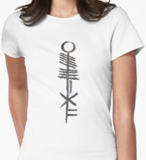 Repeal - Ogham script Women's Fitted T-Shirt