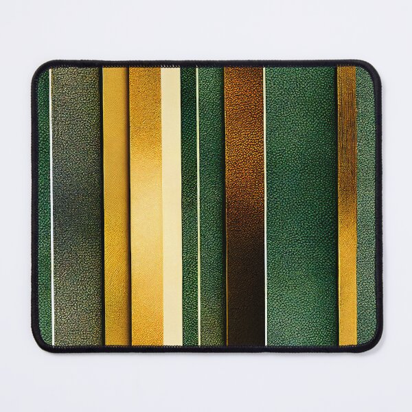 Item preview, Golden Green Leather designed and sold by AnuGoldPrints.