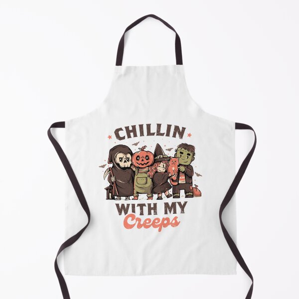 Item preview, Chilling With My Creeps - Cute Funny Evil Halloween Gift designed and sold by EduEly.