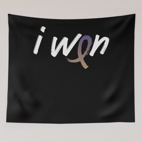 Item preview, Bladder Cancer Awareness - I Won Survivor Fighter designed and sold by TerrellOneal.