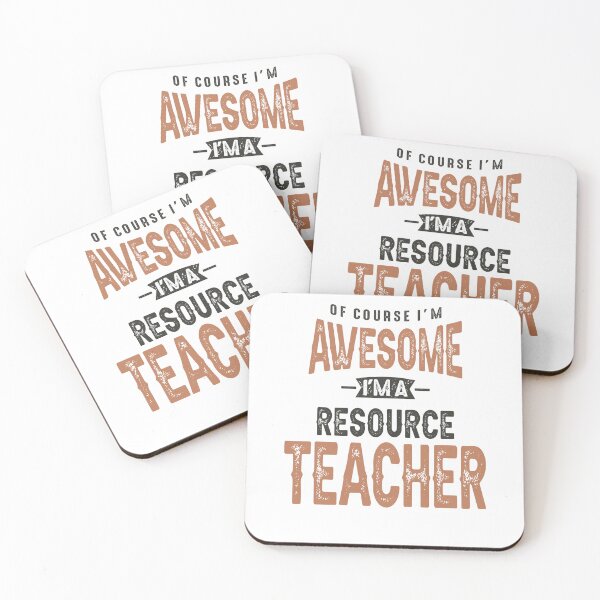 Item preview, I'm Awesome I'm a Resource Teacher Funny Job designed and sold by cidolopez.