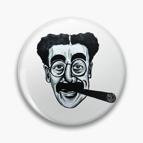 Item preview, Groucho Marx Illustration with cigar designed and sold by smadge.