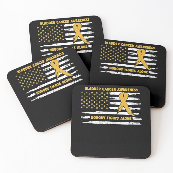 Item preview, Bladder Cancer Awareness Nobody Fights Alone American Flag - In This Family We Fight Together designed and sold by JamesGilmore40.
