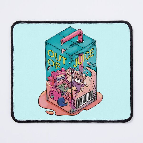 Item preview, Mental Health colorful statement 'Out Of Juice' designed and sold by Sanne-Marie Kohlmann.