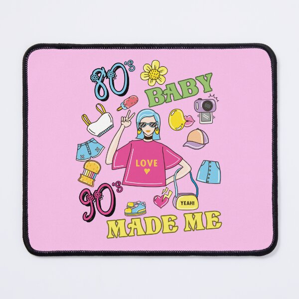 Item preview, 80's Baby 90's Made Me Retro 1980s 1990s Classic Retro Women designed and sold by Crazy Trendy Designs.