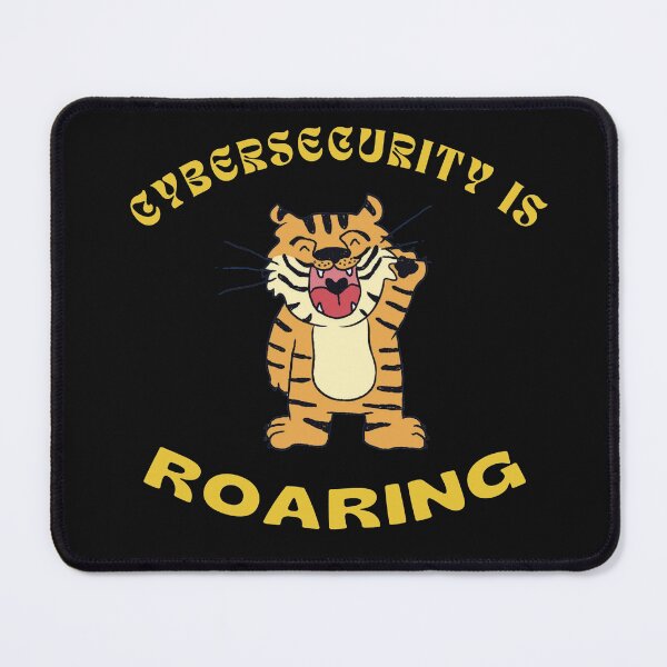 Item preview, Cyber Security is Roaring - Cybersecurity Design Quotes designed and sold by tshirtfever.