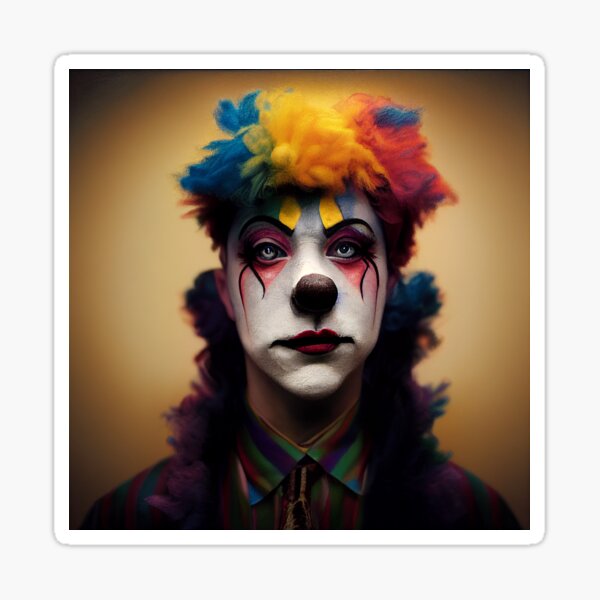 Prideful Clown Sticker
