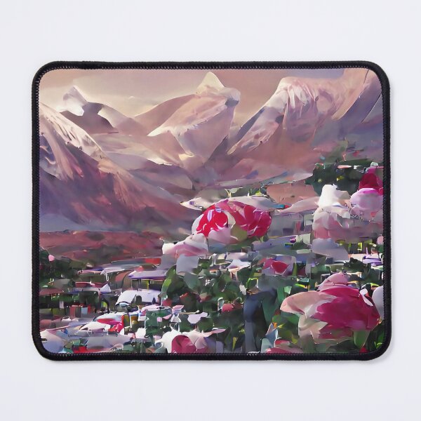 Item preview, floral abstraction designed and sold by OverAltruist.