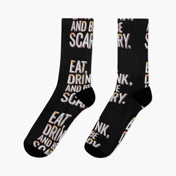 Item preview, Eat Drink And Be Scary designed and sold by Wehavefun.