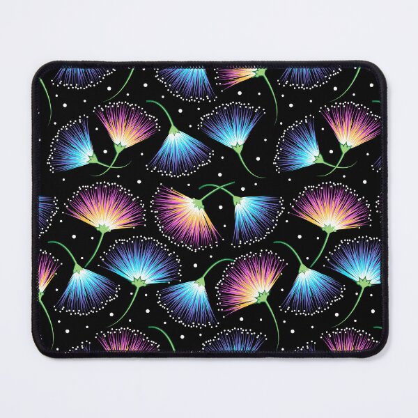 Item preview, Otherworldly Mimosas Floral Print Bright Phosperesent Neon Colors  designed and sold by LoreliDesigns.
