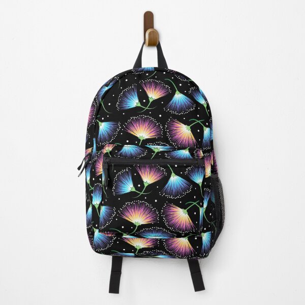 Item preview, Otherworldly Mimosas Floral Print Bright Phosperesent Neon Colors designed and sold by LoreliDesigns.