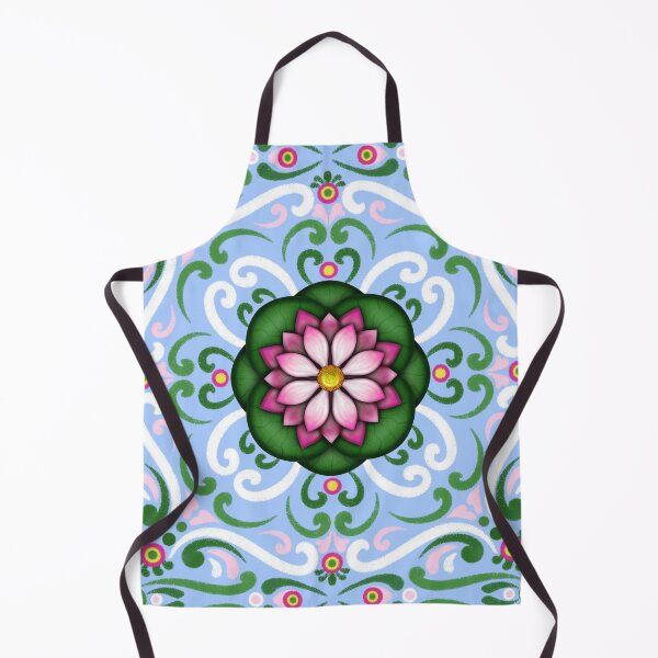 Item preview, Pink lotus flower mandala designed and sold by Milamara.