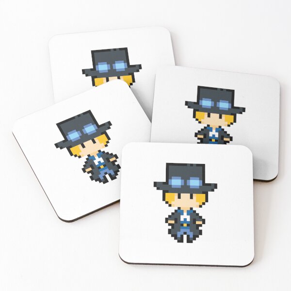 Item preview, One Piece Sabo Pixel Art designed and sold by kobmamba.