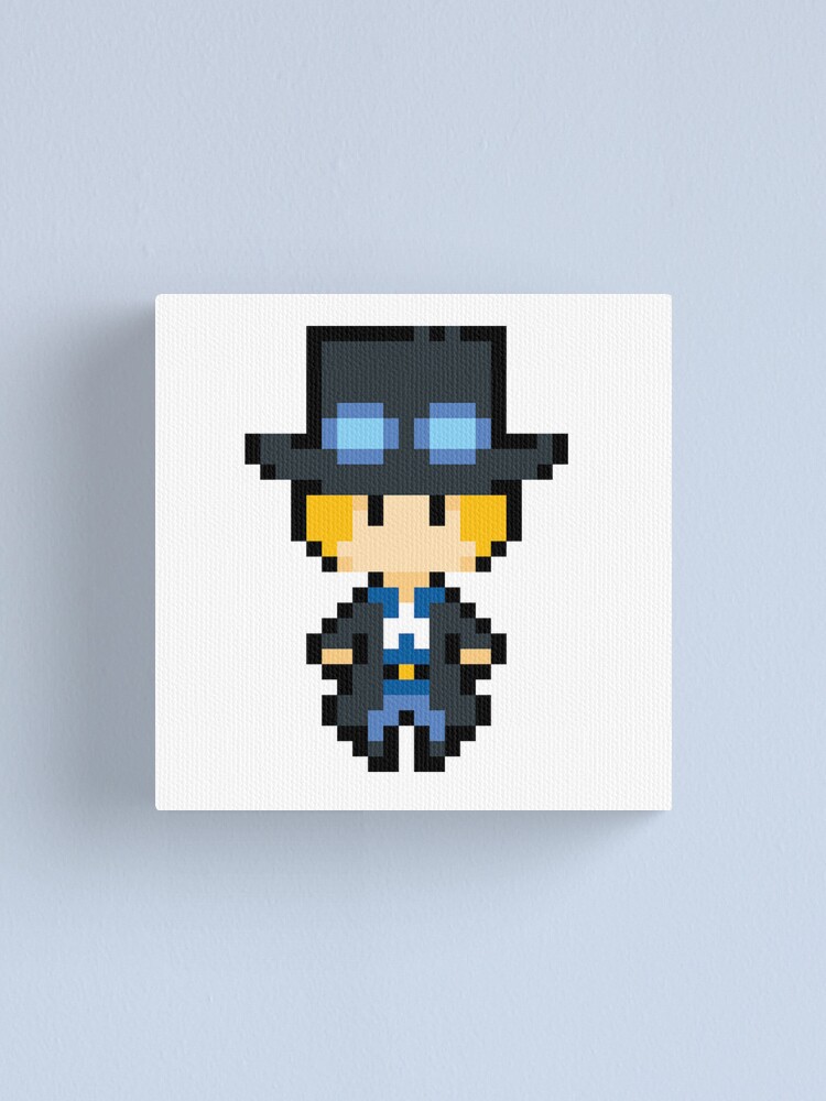 One Piece Eustass Kid Pixel Art Sticker for Sale by kobmamba