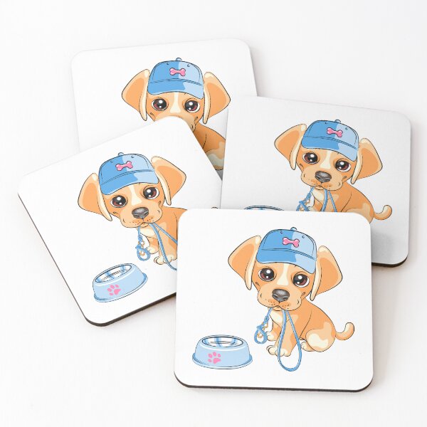 Item preview, yellow labrador puppy designed and sold by The Love Quill.