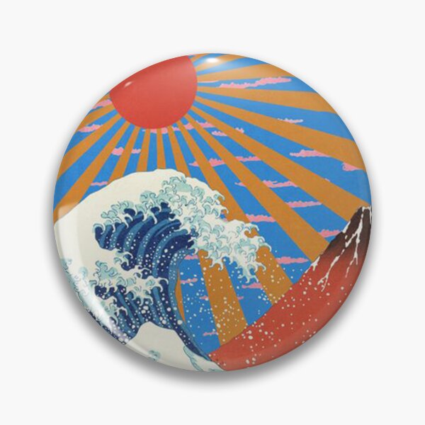 Item preview, Kanagawa's great wave and mountain fuji designed and sold by shaniagorczany.