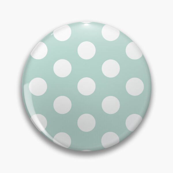 Item preview, Medium WHITE and MINT GREEN POLKA DOTS  designed and sold by RachelMacht.