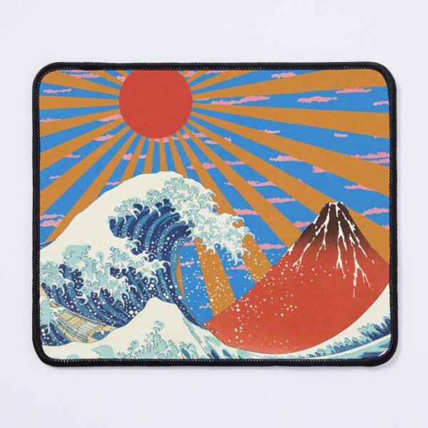 Item preview, Kanagawa's great wave and mountain fuji designed and sold by shaniagorczany.