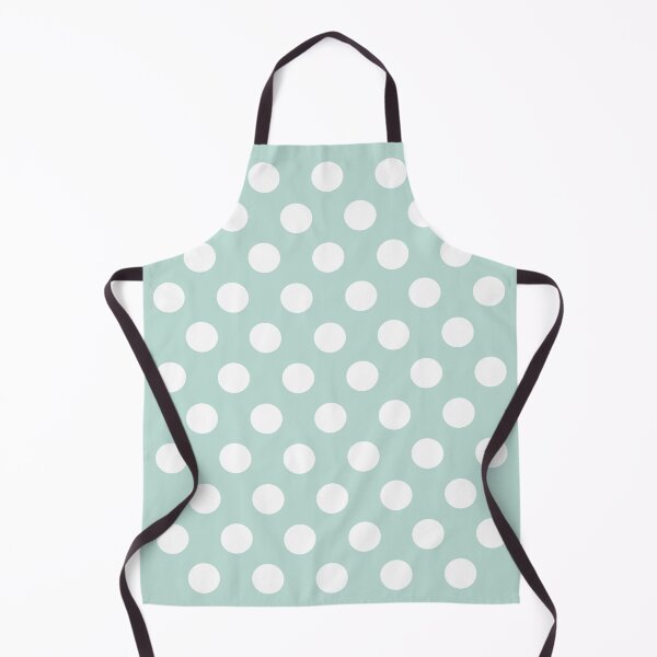 Item preview, Medium WHITE and MINT GREEN POLKA DOTS designed and sold by RachelMacht.