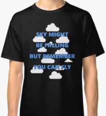 Kid Cudi Lyric Sky Fall Cloud Shirt Classic T-Shirt
