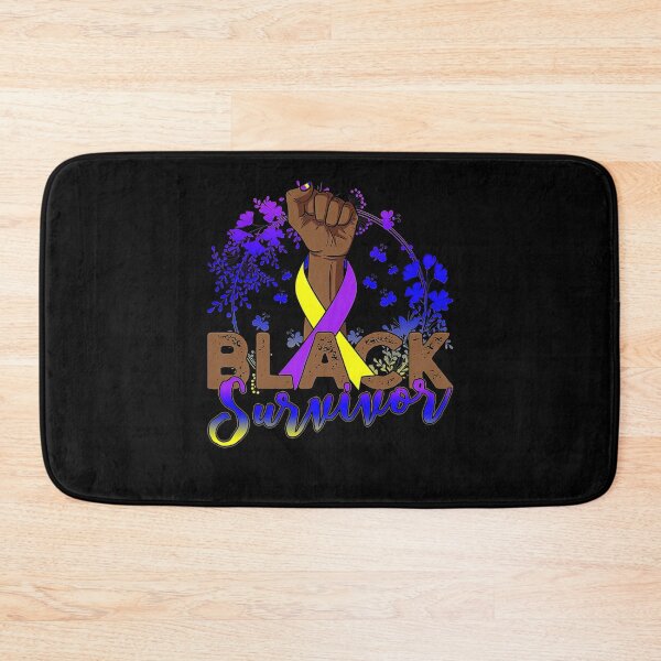 Item preview, Bladder Cancer Awareness Black Survivor Gift designed and sold by TerrellOneal.