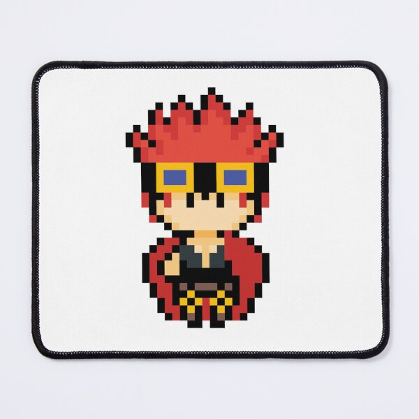 One Piece Eustass Kid Pixel Art Sticker for Sale by kobmamba