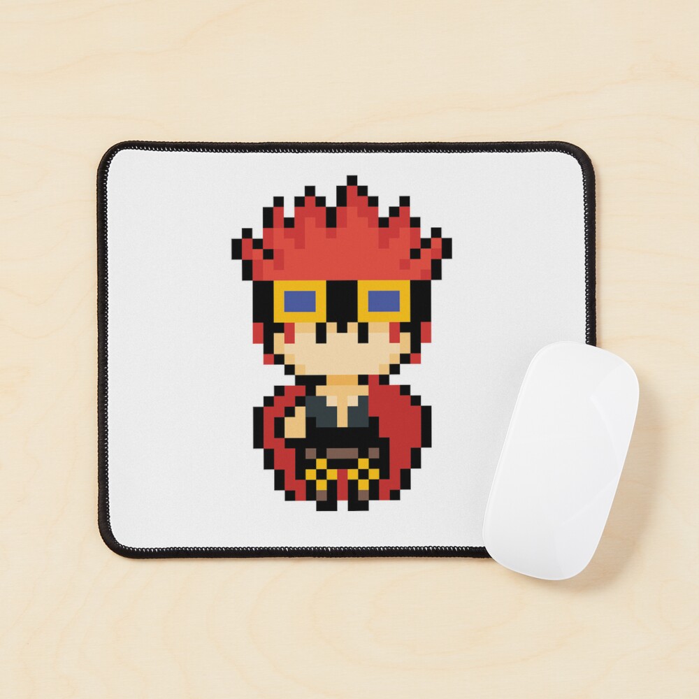 One Piece Eustass Kid Pixel Art Sticker for Sale by kobmamba