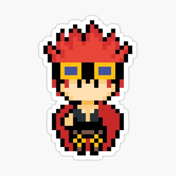 One Piece Pixel-art Stickers by Kaminari7x on DeviantArt