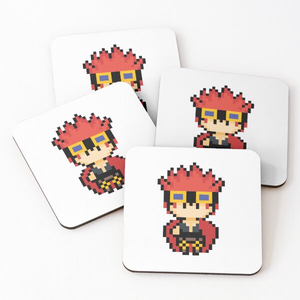 Item preview, One Piece Eustass Kid Pixel Art designed and sold by kobmamba.