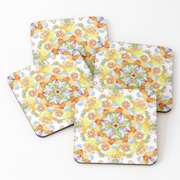Item preview, Flower Garden Mandala designed and sold by PatriciaSheaDesigns.