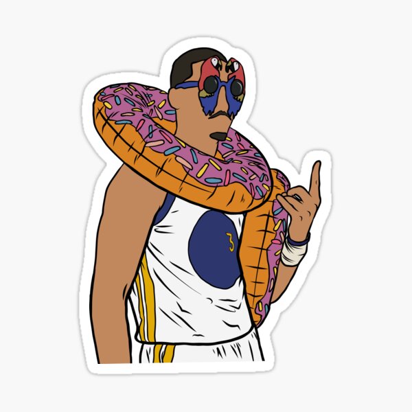 "Jordan Poole's Party" Sticker for Sale by RatTrapTees Redbubble