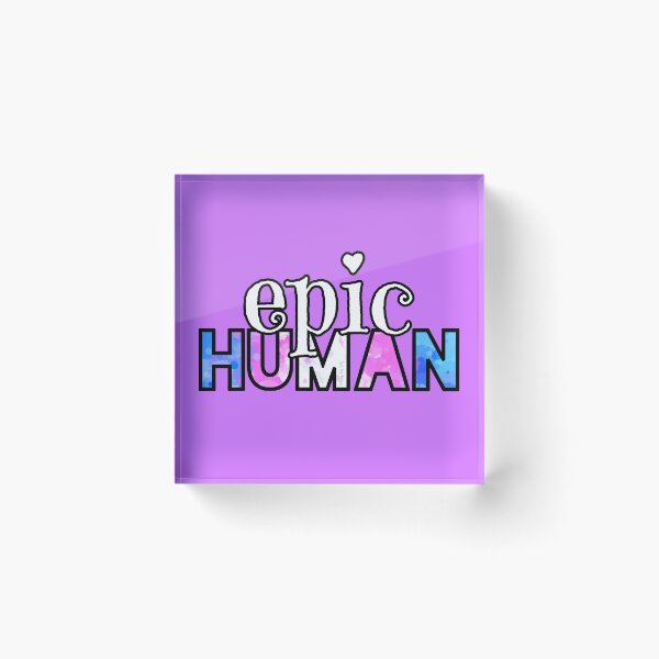 Item preview, Epic trans HUMAN designed and sold by Art by Veya.