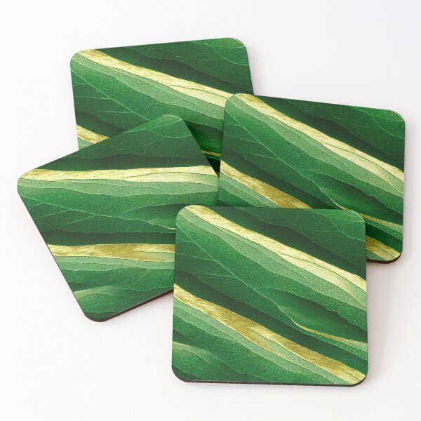 Item preview, Organic Green Fabric Texture  designed and sold by AnuGoldPrints.