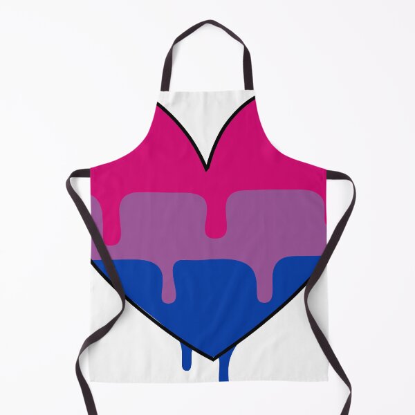 Item preview, Gender Fluid Bi Heart designed and sold by allycatblu.