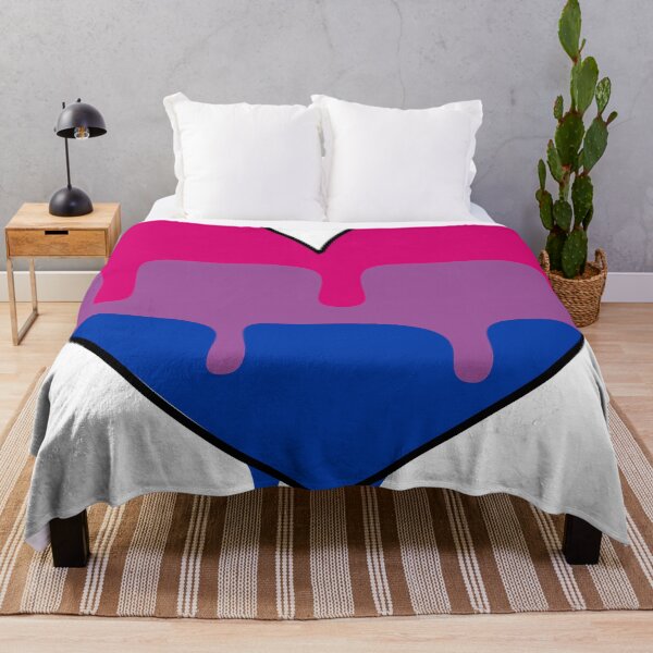 Item preview, Gender Fluid Bi Heart designed and sold by allycatblu.