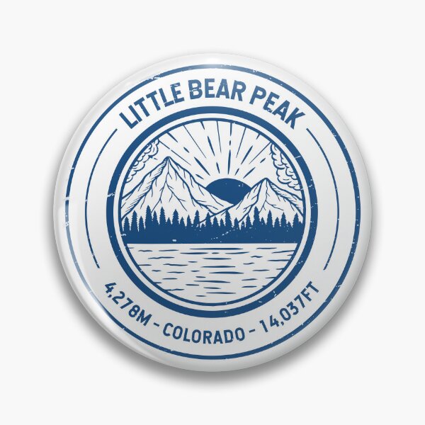 Item preview,  Little Bear Peak Colorado | Hiking | Skiing designed and sold by KrisSidDesigns.