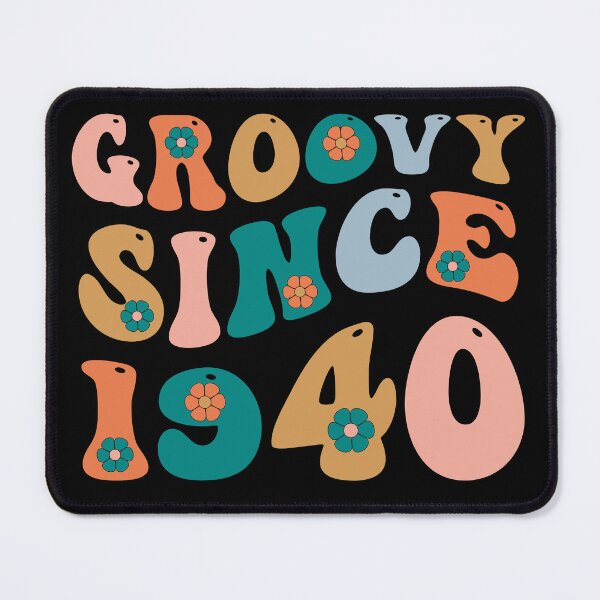 Item preview, Groovy Since 1940 | 82th Birthday | Retro Groovy Birthday designed and sold by AMINE  ★★★★★.